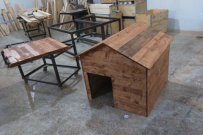 AHŞAP ÇAM KÖPEK KULUBESİ